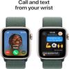 Apple Watch SE 2nd Gen (GPS, 40mm) - Starlight Case with Lake Green Sport Loop Band (Renewed) view 3