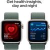 Apple Watch SE 2nd Gen (GPS, 40mm) - Starlight Case with Lake Green Sport Loop Band (Renewed) view 4
