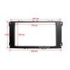 AYYDXRK 2Din Car Radio Accessary Fascia Compatible with Focus 2 Mondeo Kuga C Max 2007-2011 Car DVD Panel Dash Kit Installation Frame Install Mount Kit view 3