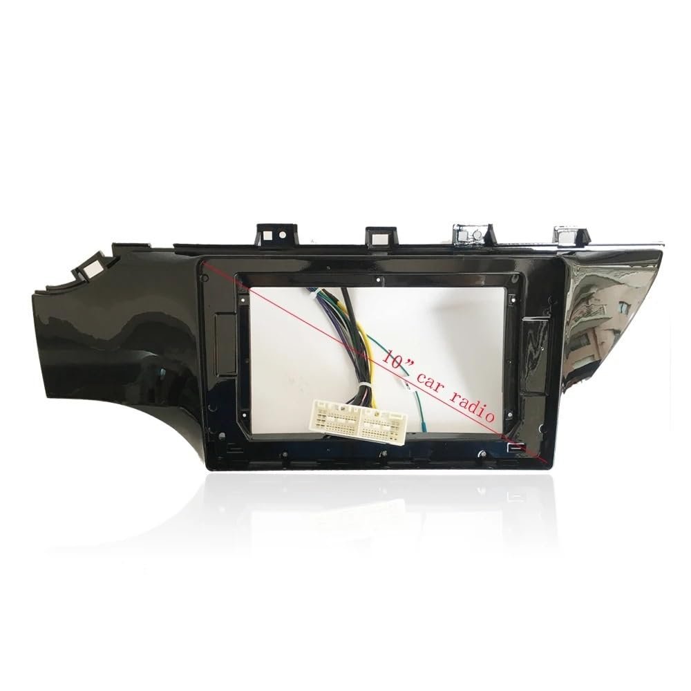 AYYDXRK 2 Din Car Radio Fascia Frame Compatible with K2 Rio 2017 Car DVD GPS Navi Panel Dash Kit Installation Frame Trim Bezel Install Mount Kit