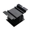 VELORE SSR Aluminum Heat Sink 25A 30A Silver Tone Solid State Relay HeatSink Radiator for Single Phase(Black Radiator) view 4