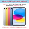 aoub Keyboard Case for iPad 11th (A16) / 10th Generation 11/10.9 Inch 2025/2022 with Pencil Holder - 7 Colors Backlit, Wireless Detachable Folio Keyboard Soft TPU Back Cover - Pink view 2