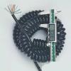MOOIOO Spring Spiral Cable Line Wire, Cable Cord, 10 Core 26AWG Spiral Telescopic Wire Stretch 1 Meter to 12 Meters Black Shield Spring Cable Spiral Extension(Stretch 15 Meter) view 1