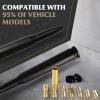 7.8in Black Car Truck Antenna Bullet Antenna Truck Accessories Silverado 1500 Ford F150 Dodge Ram 1500 GMC Sierra 1500 Ranger Short Replacement Antena para Carro (Black, 7.8inch) view 2