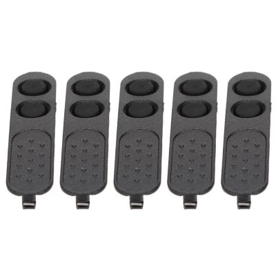 Replacement Plastic Black PTT Bezel Rubber Lock Kit Repair Parts for Motorola XIR P3688 DEP450 DP1400 Walkie Talkie Accessories