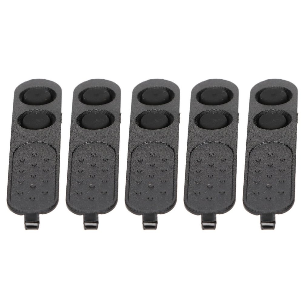 Replacement Plastic Black PTT Bezel Rubber Lock Kit Repair Parts for Motorola XIR P3688 DEP450 DP1400 Walkie Talkie Accessories