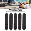 Replacement Plastic Black PTT Bezel Rubber Lock Kit Repair Parts for Motorola XIR P3688 DEP450 DP1400 Walkie Talkie Accessories view 3
