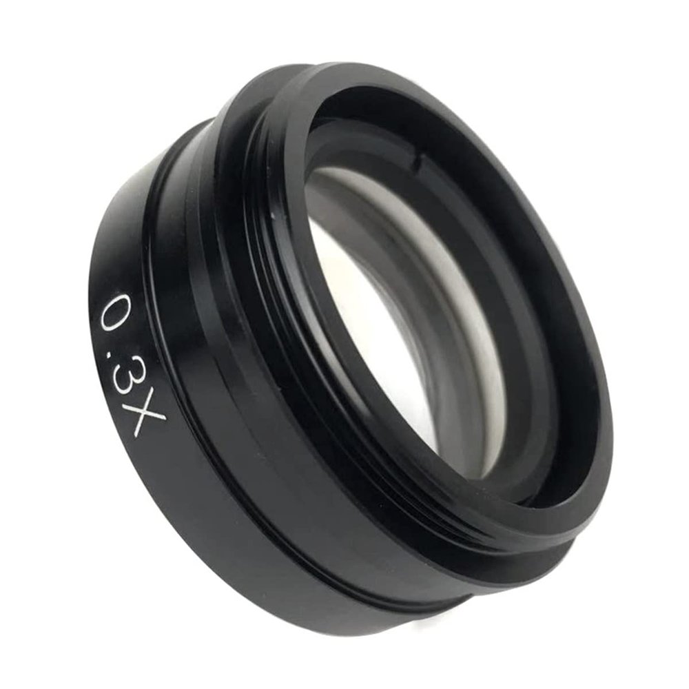 Microscope 0.3X 0.5X 2.0X Industry Video Microscope Camera Objective Lens(0.3X 2X)