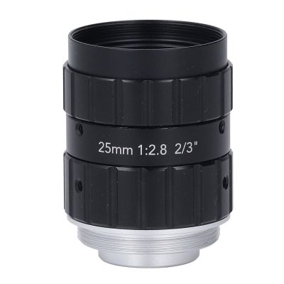 25mm C Mount Lens, 12MP High Resolution, Manual Focusing, Premium Construction, Wide Angle Photography for Professional Camera Photography