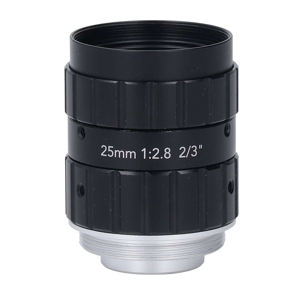 25mm C Mount Lens, 12MP High Resolution, Manual Focusing, Premium Construction, Wide Angle Photography for Professional Camera Photography