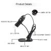 Lab Microscope Accessories 1600X 1000X USB Microscope Handheld Portable Digital Microscope USB Interface Electron Microscopes(3 in 1 Metal Bracket,1600X1) view 2