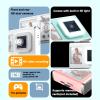 Digital Camera, FHD 1080P Camera, Front and Rear 48MP Pixels, Digital Point and Shoot Camera Built in Fill Light, Compact Small Camera for Boys Girls Kids (White) view 2