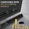 7.8in Car Truck Antenna Black Bullet Antenna Truck Accessories Silverado 1500 Ford F150 Dodge Ram 1500 GMC Sierra 1500 Ranger Short Replacement Antena para Carro (Black, 7.8in Spiral Style) view 4