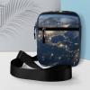 Earth from The Outer Space Oxford Cloth Ammo Crossbody Shoulder Bag Medic Bag Classic Small Messenger Crossbody Bag Unisex Classic Canvas Shoulder Bag for Women, Bookbag for Work view 3
