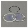 70mm Refractive Double-Separate Achromatic Lens with Spacer Optical for Astronomical Telescope(D70F400 Single Blue) view 1