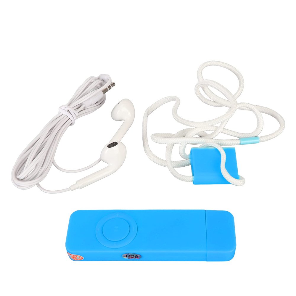 VINGVO Music Player, Mini Mp3 Player Portable Music Player, 8GB Mp3 Player Mp3 Music Player USB Flash Drive for SportsRunning, Exercise, Cycling (#3)