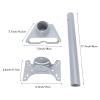 Heavy Duty Pivot Roof Mount Kit for Gen 3 with Adjustable 360 Constructed from Heavy Duty Steel for Gen 3 Satellite Installation Kit view 2