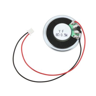 eMagTech 1pc 28mm Radar Detector Internal Speaker 8? 0.25W Replacement Speaker with Wire and 1.25mm Terminal Compatible with Escort X70 X80 Max360C