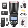Godox V1 PRO N Flash for Nikon, Godox V1 PRO-N TTL Flash 2980mAh 76W 1/8000s HSS 1.3s Recycle Time 2.4G Wireless HSS 500 Full Power Flashes view 1