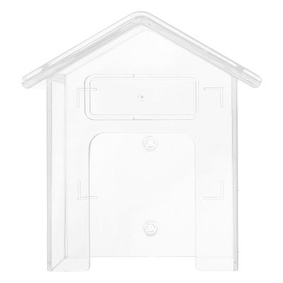 jojofuny Weatherproof Doorbell Cover Durable Plastic Protector for Outdoor Use Easy Installation Shield for Rain Protection Suitable for Homes and Offices