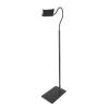 Acouto Tablet Floor Stand with 360 Rotation, High Strength Aluminum Oy Holder for e Pho and Tablets, Multipurpose Usage view 1