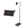 Acouto Tablet Floor Stand with 360 Rotation, High Strength Aluminum Oy Holder for e Pho and Tablets, Multipurpose Usage view 2