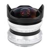 7.5MM F2.8 Fis Camera Lens - Upgrade for Clearer Images, B E Mount for 000/A6000/A6300/A6500/ Series (Silver) view 3