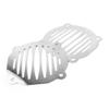 BACAR Rbanna1 Motorcycle Fairing Speaker Grill Covers Front Speaker Grill for Harley -Davidson FLHT Models 2000-2013 Chrome view 1