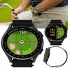Garmin Approach S50 Golf GPS Smartwatch Slate Aluminum Bezel with Black ComfortFit Nylon Band with Wearable4U Power Bank Bundle view 3