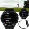 Garmin Approach S50 Golf GPS Smartwatch Slate Aluminum Bezel with Black ComfortFit Nylon Band with Wearable4U Power Bank Bundle view 4