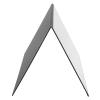 3-in Size Light Reflector Cardboard - D, e & Folding Photography Accessory for Brilli Lighting Control (Silver, White and Black) view 2