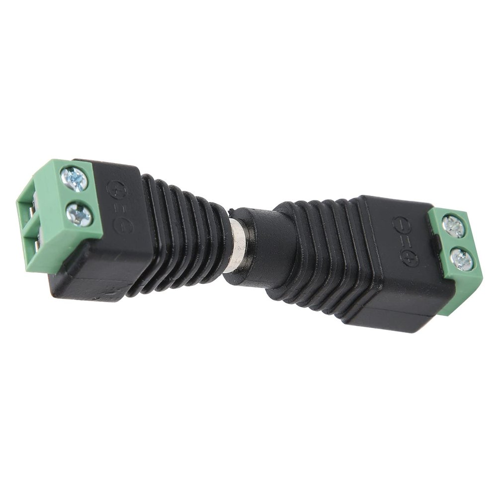 5.5x2.5mm DC Power Connector MaleFem TV Power A for Camera and LED Lights