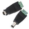 5.5x2.5mm DC Power Connector MaleFem TV Power A for Camera and LED Lights view 2