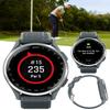 Garmin Approach S44 Golf GPS Smartwatch Silver Aluminum Bezel with Twilight Silicone Band with Wearable4U Power Bank Bundle view 4