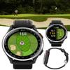 Garmin Approach S44 Golf GPS Smartwatch Silver Aluminum Bezel with Black Silicone Band with Wearable4U Power Bank Bundle view 3