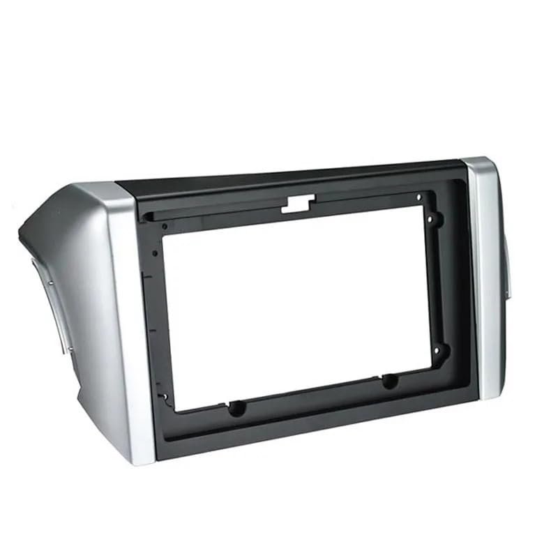 HJLXCSLUJ Car Replacement 9 Inch Car Radio Fascia Compatible with Carens 2013 2014 2015 2016 2017 Video Panel Player Audio Dash 2 Din Frame Dashboard Mount Kit Car Interior