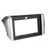 HJLXCSLUJ Car Replacement 9 Inch Car Radio Fascia Compatible with Carens 2013 2014 2015 2016 2017 Video Panel Player Audio Dash 2 Din Frame Dashboard Mount Kit Car Interior view 1