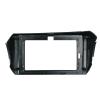 HJLXCSLUJ Car Replacement 9 Inch Car Radio Fascia Compatible with Carens 2013 2014 2015 2016 2017 Video Panel Player Audio Dash 2 Din Frame Dashboard Mount Kit Car Interior view 2