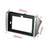 HJLXCSLUJ Car Replacement 9 Inch Car Radio Fascia Compatible with Carens 2013 2014 2015 2016 2017 Video Panel Player Audio Dash 2 Din Frame Dashboard Mount Kit Car Interior view 3