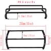 2Pcs Speaker Metal Grill Grille Cover 3 Bars, 8 Inch Subwoofer Speaker Grille Cover Protective Cover, for Bar Home Stereo Loudspeaker Protector. view 4