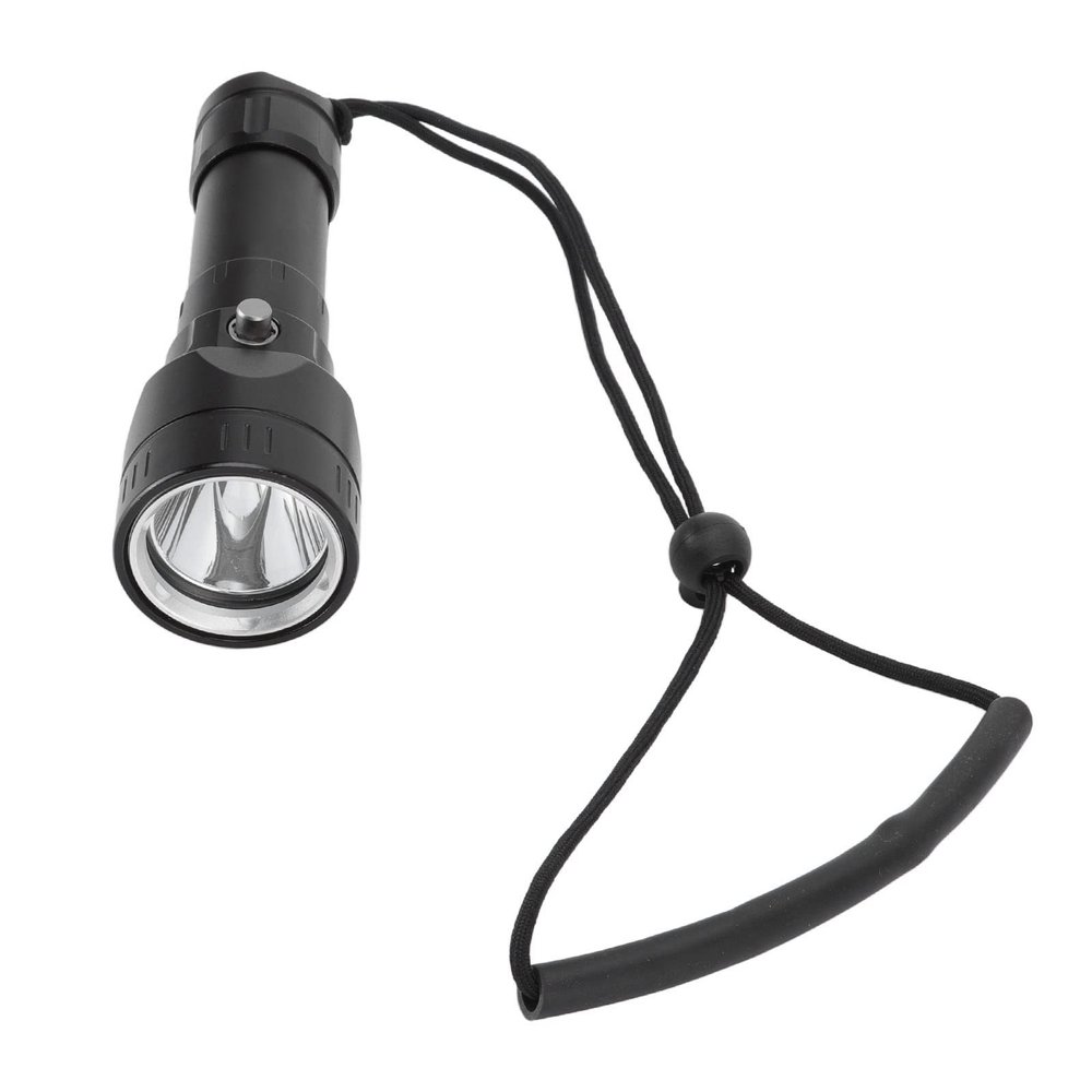 5000LM Diving Flashlight P50 4 Lamp Beads with 3 Light Modes IPX8 for Professional Photography and der Use