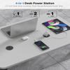 2.5 inch Power Grommet,20W USB-C Charging,1 Outlet with 2 USB C,1 USB Port,Furniture Flush Mount for Desktop,Recessed Power Strip,Workspace Essential Desk Outlet (Black, 6 FT) view 4
