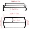 2Pcs Speaker Metal Grill Grille Cover 3 Bars, 10 Inch Subwoofer Speaker Grille Cover Protective Cover, for Bar Home Stereo Loudspeaker Protector. view 4