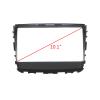 HJLXCSLUJ Car Replacement 10" 2 Din Car Radio Frame Kit Compatible with Rexton/Musso Auto Stereo Refit Fascia Multimedia Player Center Console Holder+Cable Car Interior(10 inch Fascia) view 2