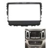 HJLXCSLUJ Car Replacement 10" 2 Din Car Radio Frame Kit Compatible with Rexton/Musso Auto Stereo Refit Fascia Multimedia Player Center Console Holder+Cable Car Interior(10 inch Fascia) view 3