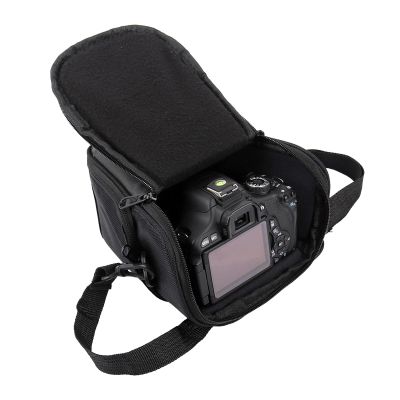 Acouto SLR Camera Shoulder Bag for Photographers - Versatile and Ive Gear Carrier in Black