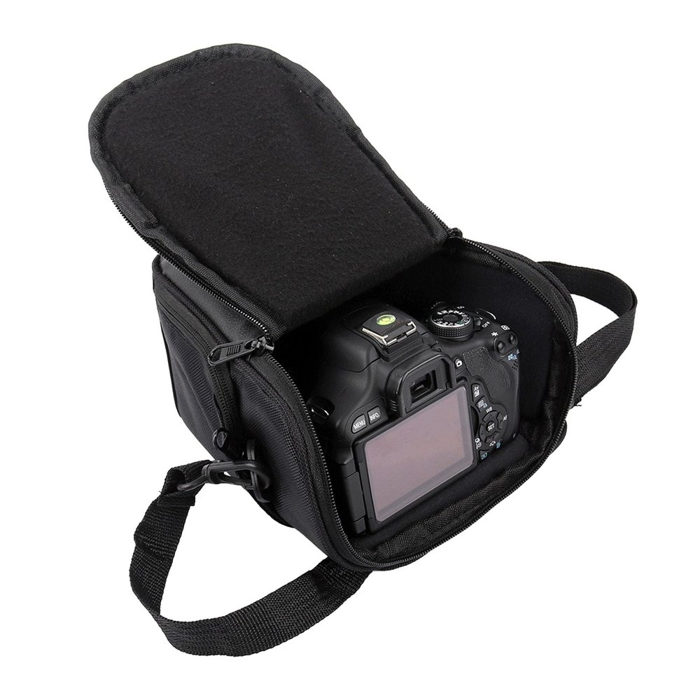 Acouto SLR Camera Shoulder Bag for Photographers - Versatile and Ive Gear Carrier in Black