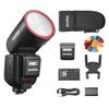 Godox V100C Flash for Canon Camera,Round Head Camera Flash Speedlite,TTL Touch Screen view 1