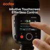 Godox V100C Flash for Canon Camera,Round Head Camera Flash Speedlite,TTL Touch Screen view 3