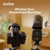Godox V100C Flash for Canon Camera,Round Head Camera Flash Speedlite,TTL Touch Screen view 4